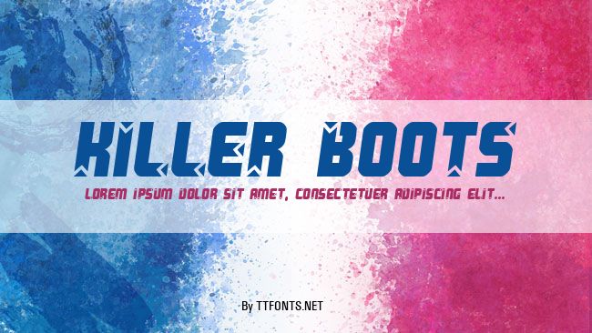 Killer boots example